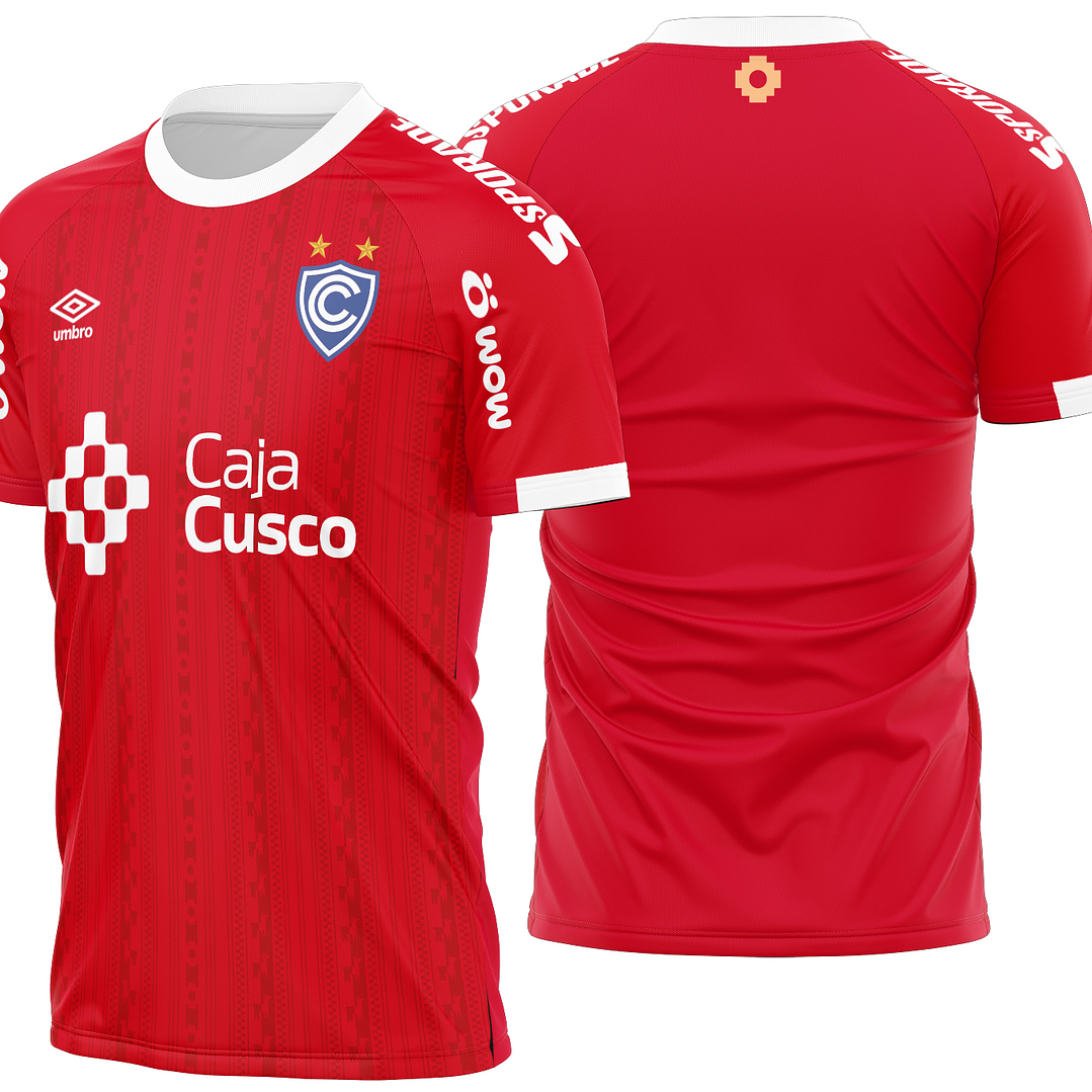 Arte Vetor Camisa Cienciano Local 2026 1