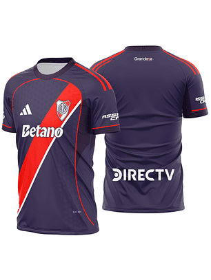 Arte Vetor Camisa River Plate Terceira 2026