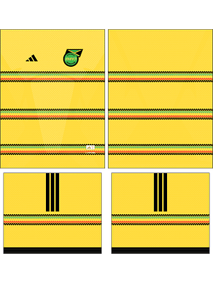 Arte vetor camisa Jamaica Local 2026