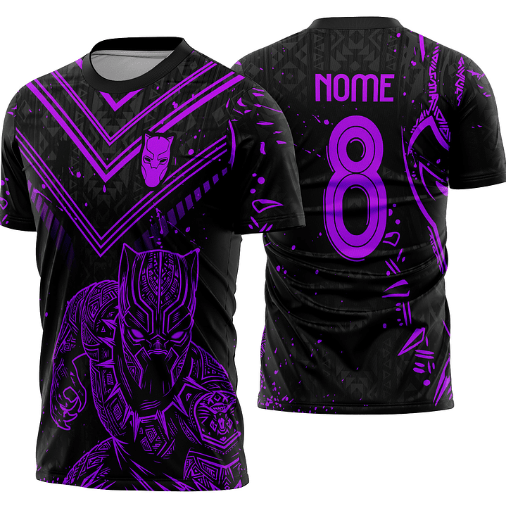 Arte Vetor Camisa Interclasse pantera Mod-882 1