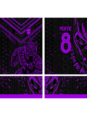 Arte Vetor Camisa Interclasse pantera Mod-882