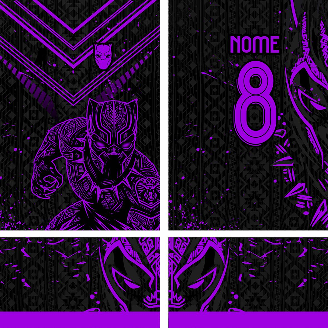 Arte Vetor Camisa Interclasse pantera Mod-882 2