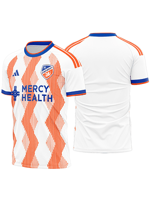 Arte Vetor Camisa FC Cincinnati Visita 2026