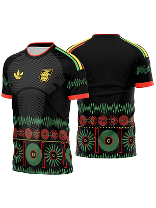 Arte Vetor Camisa Jamaica Visita 2026