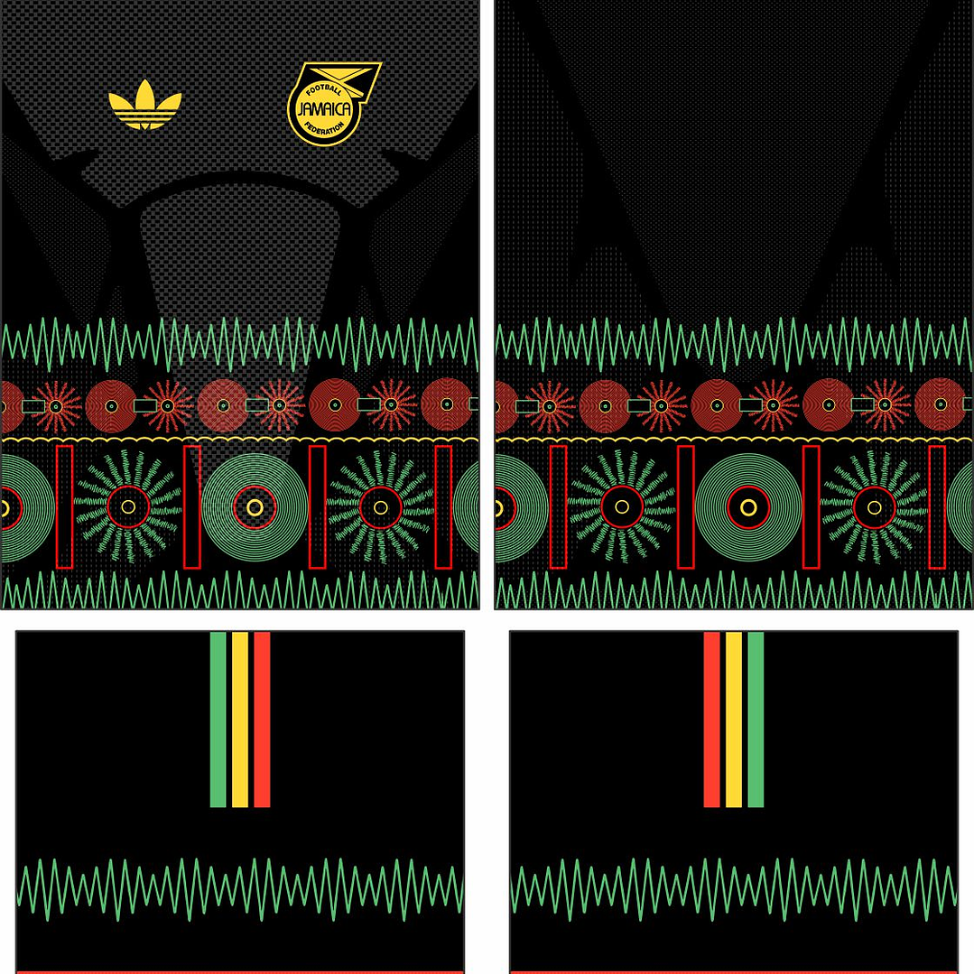 Arte Vetor Camisa Jamaica Visita 2026 2