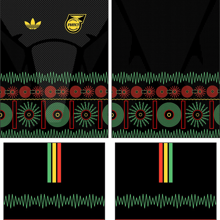 Arte Vetor Camisa Jamaica Visita 2026 2