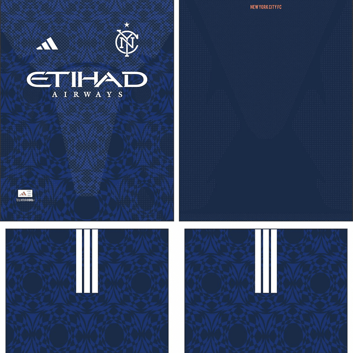 Arte Vetor Camisa New York City Away 2026 2