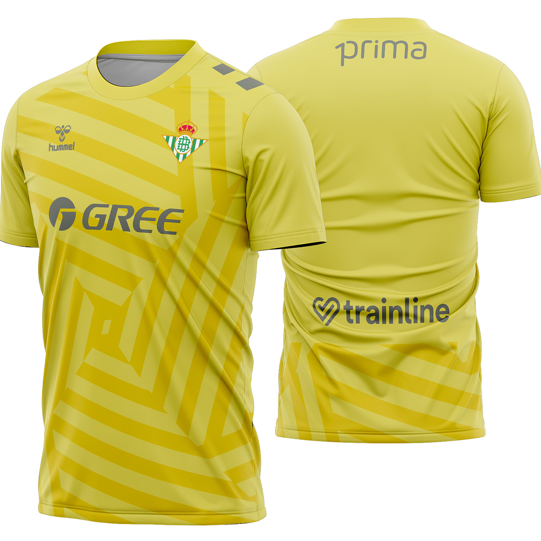 Arte Vetor Camisa Real Betis goleiro 2025-2026 1