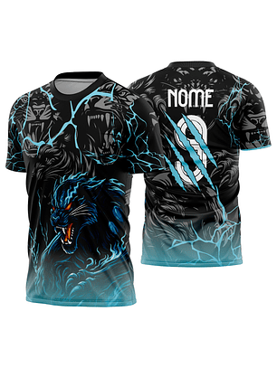 Arte Vetor Camisa Interclasse pantera Mod-885