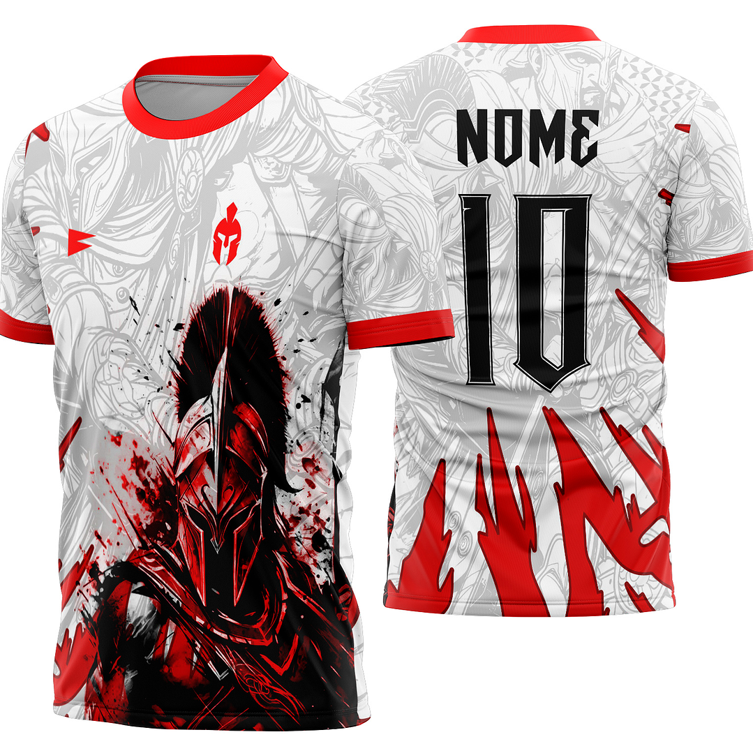 Arte Vetor Camisa Interclasse espartano Mod-886 1