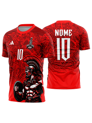 Arte Vetor Camisa Interclasse espartano Mod-887