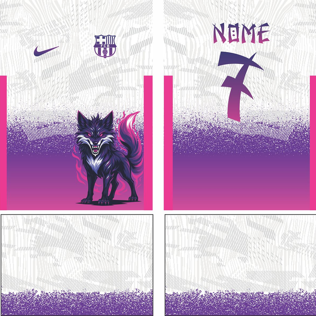 Arte Vetor Camisa Interclasse raposa Mod-889 2