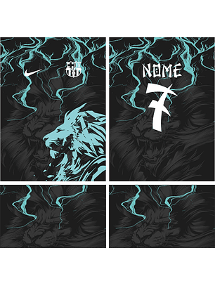 Arte Vetor Camisa Interclasse leão Mod-890