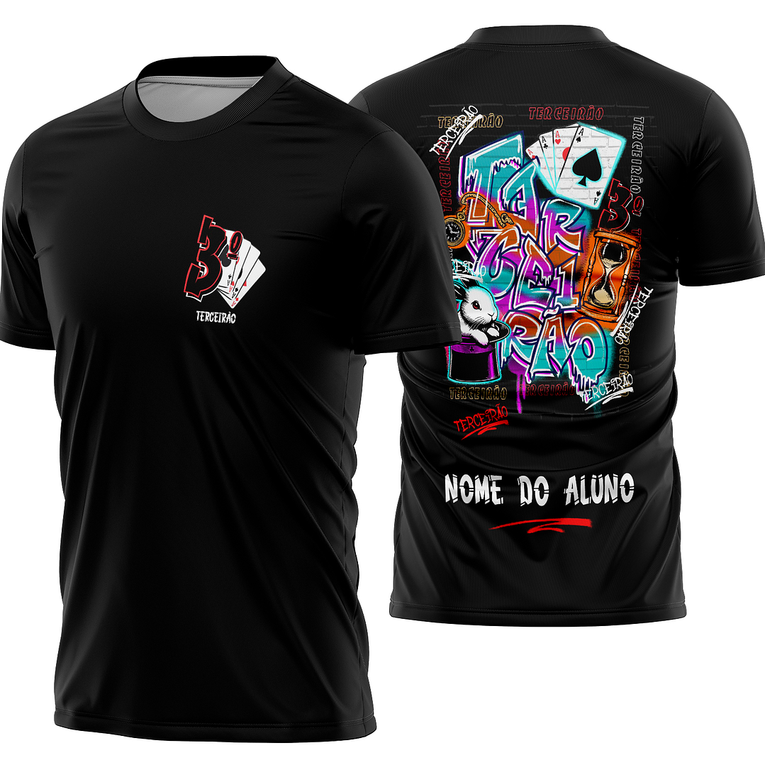 Arte Vetor Camisa Camisa terceirão coelho Mod-316 1