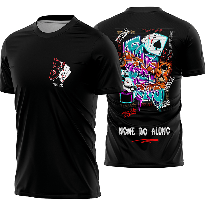 Arte Vetor Camisa Camisa terceirão coelho Mod-316 1