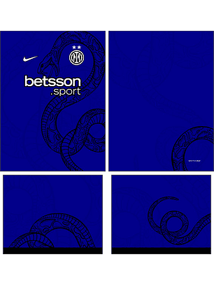 Arte vetor camisa Inter Milan Concept 2026