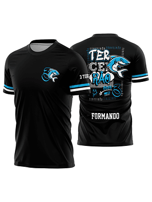 Arte Vetor Camisa terceirão tubarão Mod-318