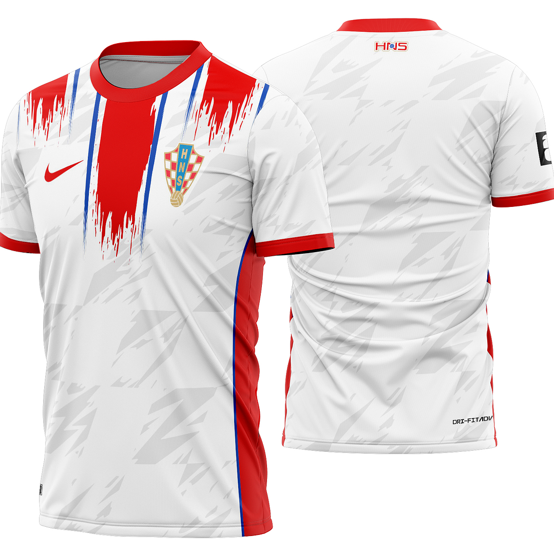 Arte Vetor Camisa Croacia Concept 2026 1