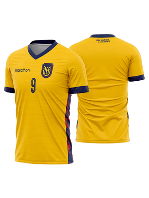 Arte Vetor Camisa Equador local 2026