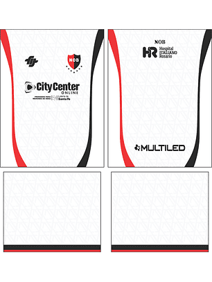 Arte Vetor Camisa Newell's Visita 2026