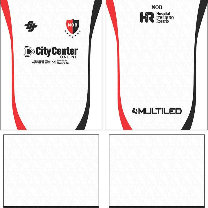 Arte Vetor Camisa Newell's Visita 2026 2