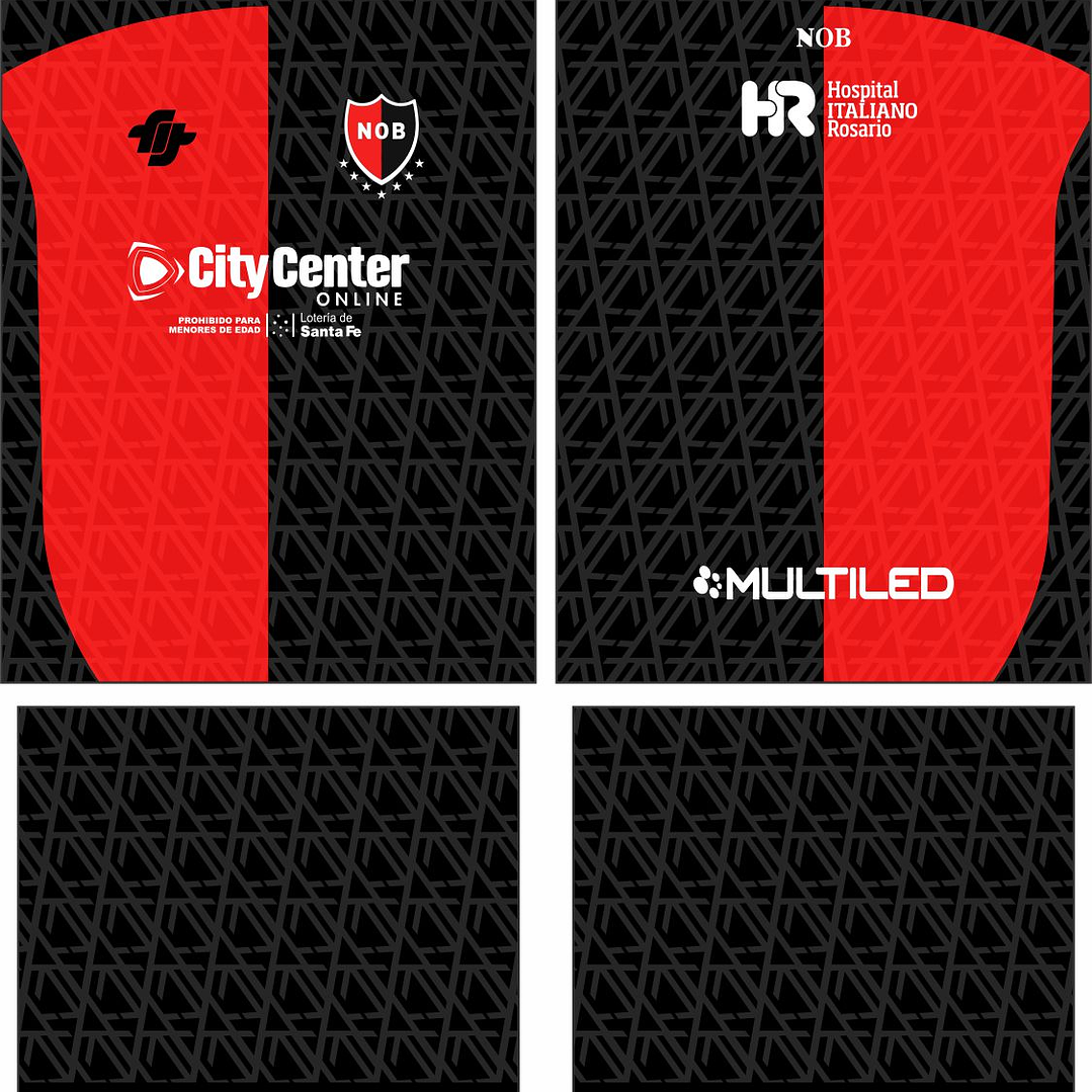 Arte Vetor Camisa Newell's Home 2026 2