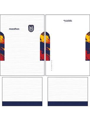 Arte Vetor Camisa Equador Third 2026