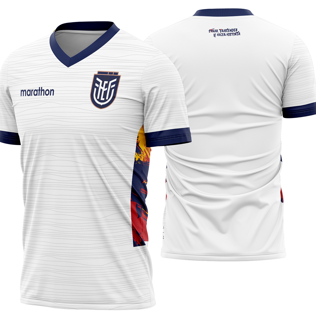 Arte Vetor Camisa Equador Third 2026 1
