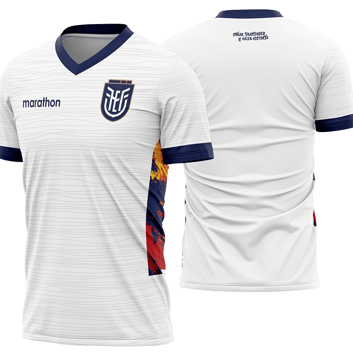 Arte Vetor Camisa Equador Third 2026 1