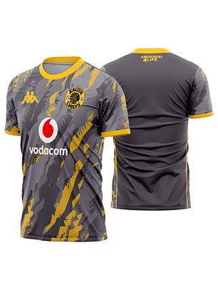 Arte vetor camisa Kaizer Chiefs Visita 2024-2025