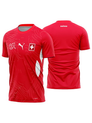 Arte Vetor Camisa Suiça Home 2026