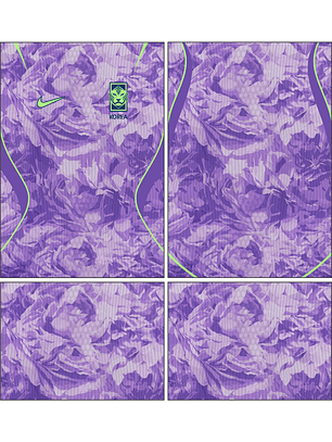 Arte Vetor Camisa korea do sul visita 2026