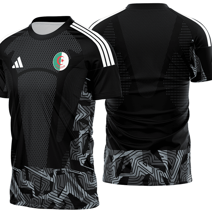 Arte Vetor Camisa Algeria Goleiro I 2026 1