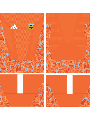 Arte Vetor Camisa Argentina Goleiro II 2026