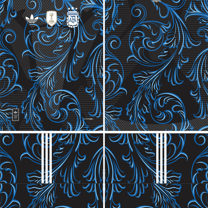 Arte vetor camisa Argentina Reserva 2026 2