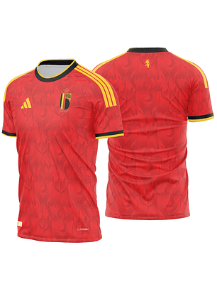 Arte Vetor Camisa Belgica Titular 2026