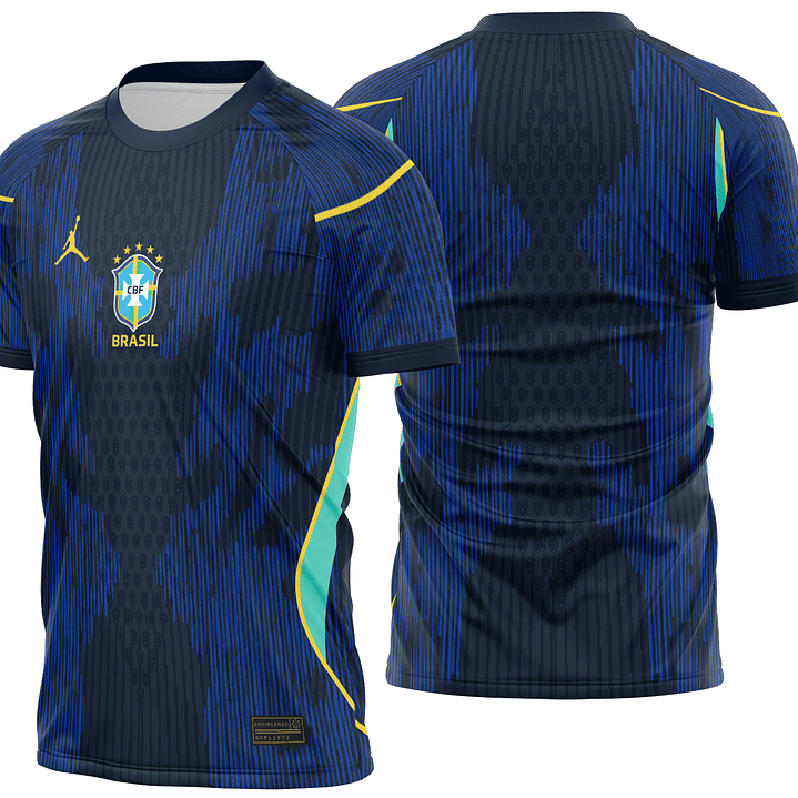 Arte Vetor Camisa Brasil visita 2026 1