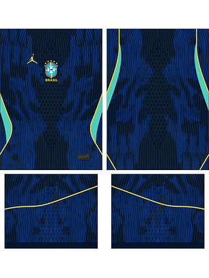 Arte Vetor Camisa Brasil visita 2026