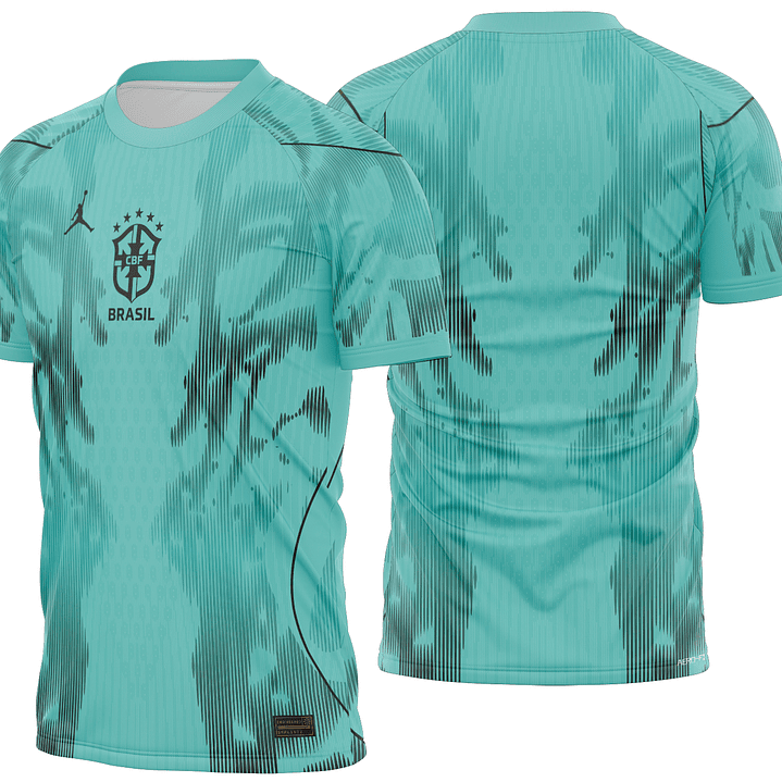 Arte Vetor Camisa Brasil Goleiro II 2026 1