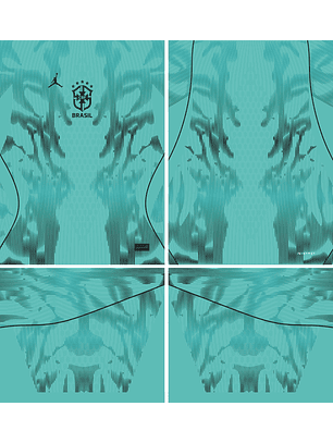 Arte Vetor Camisa Brasil Goleiro II 2026