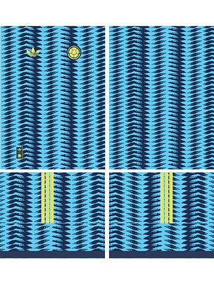 Arte Vetor Camisa Colombia Reserva 2026