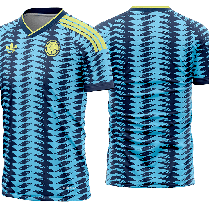 Arte Vetor Camisa Colombia Reserva 2026 1