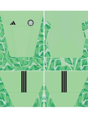 Arte Vetor Camisa Colombia Goleiro II 2026