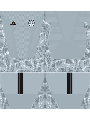 Arte Vetor Camisa Colombia Goleiro I 2026