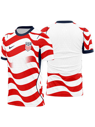 Arte Vetor Camisa Estados Unidos local 2026