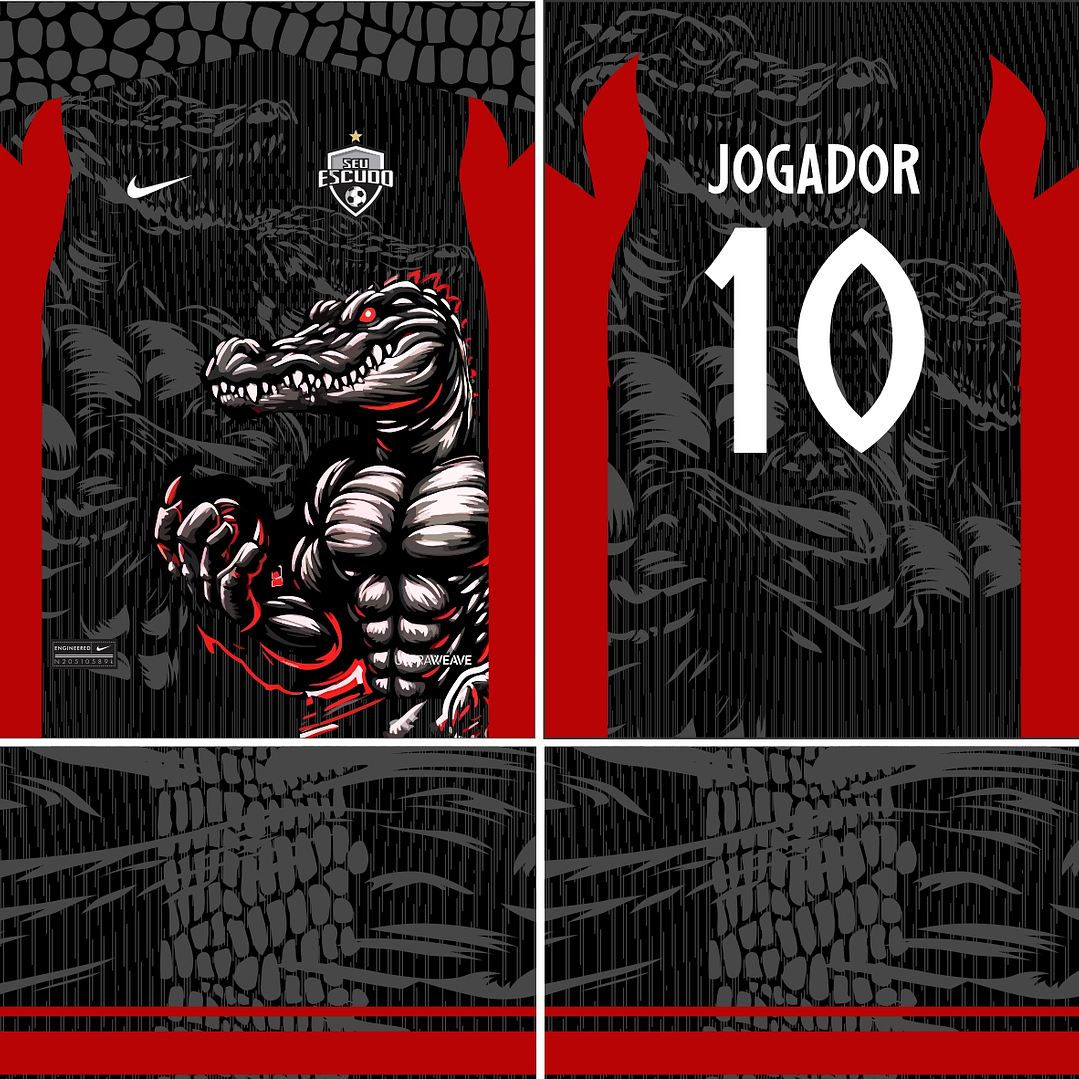 Arte vetor camisa Interclasse crocodilo Mod-894 2
