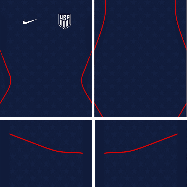 Arte Vetor Camisa Estados Unidos visita 2026 2