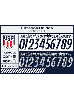 Fonte Estados Unidos 2026