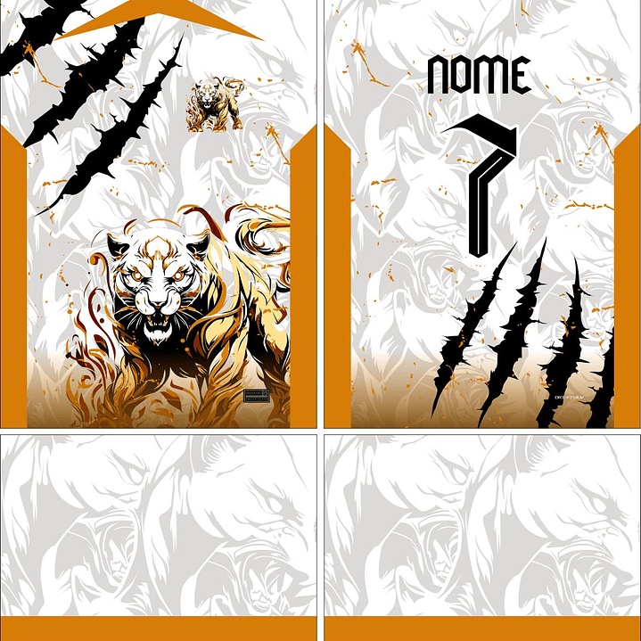 Arte Vetor Camisa Interclasse pantera Mod-896 2