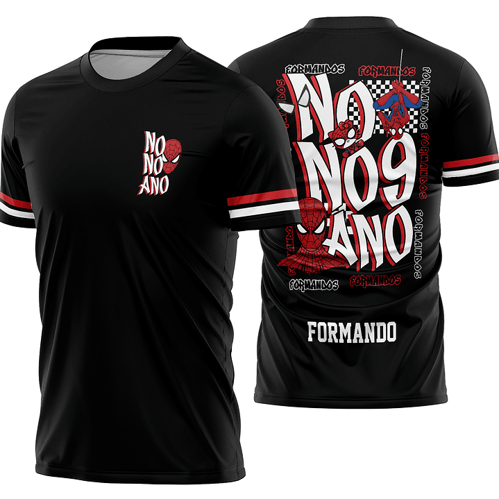 Arte Vetor Camisa terceirão homem aranha Mod-322 1